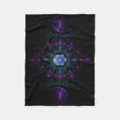 Arctische Stargate Fleece Blanket Deken (Voorkant)