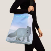 Arctische vos - Groenland Crossbody Tas (Dichtbij)