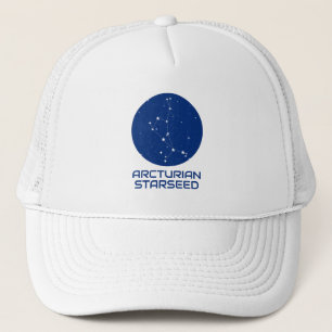 Arcturiaanse Starseed Hoed – Boötes Sterrenbeeld Trucker Pet