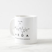 Arda peptide nom mug (Devant gauche)