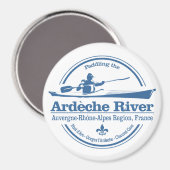 Ardeche (SK) Magneet (Voorkant / Achterkant)
