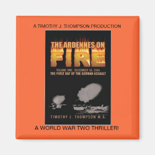 ARDENNEN OP BRAND MAGNET MAGNEET