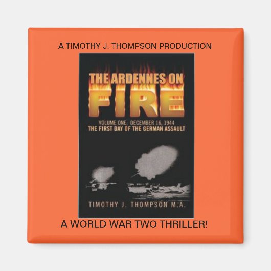 ARDENNEN OP VUURMAGNEET MAGNEET (Voorkant)