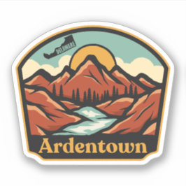 Ardentown, Delaware Sticker