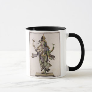 Ardhanarishvara uit 'Voyage aux Indes et a la Ch' Mok