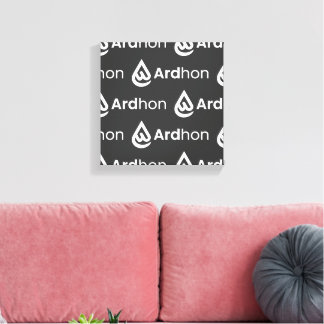 Ardhon brand merch - wear your style, your way canvas afdruk