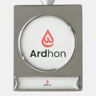 Ardhon - draag je stijl, op jouw manier verzilverd banner ornament