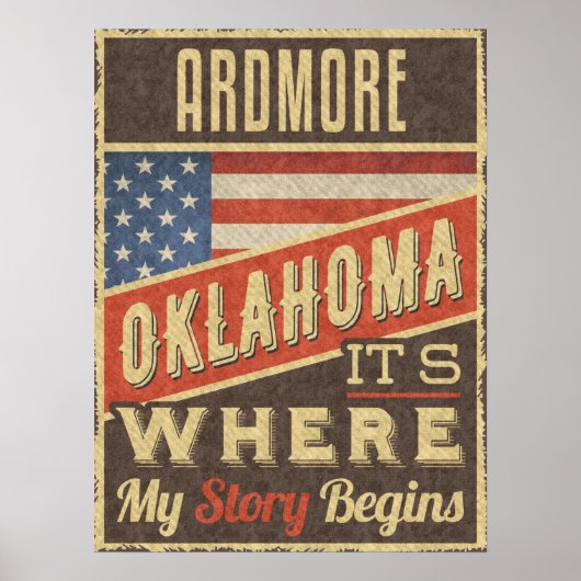 Ardmore Oklahoma Poster (Voorkant)