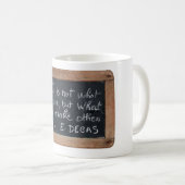 Ardoise 03 Citations d'artiste Degas Mug (Devant droit)