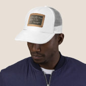 Ardoise 05 Citation de Monet Artiste Casquette (En situation)