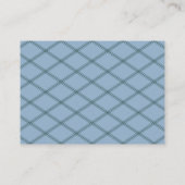 Ardoise Blue Diamonds Temple Sealing Invitation (Dos)