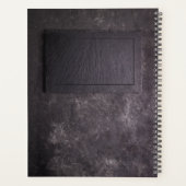 Ardoise et pierre personnalisée (Dos)