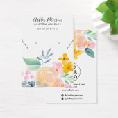 Ardoise florale bijoux d'oreille (Bureau)