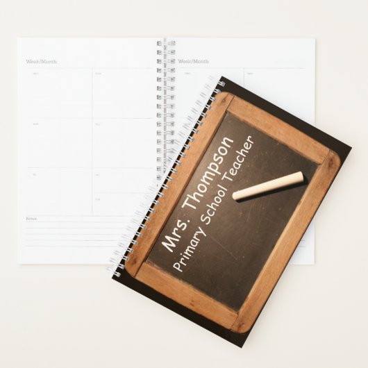 Ardoise School Slate Chalk Planner (Display)