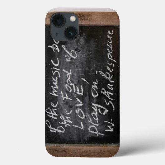 Ardoise - W. Shakespeare's Quote - Case-Mate iPhone Case (Achterkant)