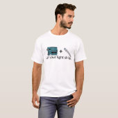 Arduino + RGB LED = Inspiratie T-shirt (Voorkant volledig)