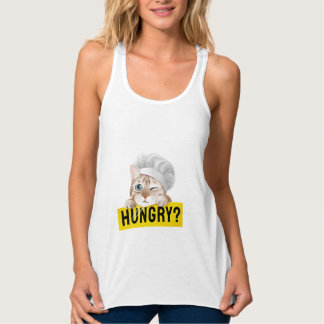 are you hungry cat lovers design  tanktop