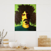 "Are you serious?" Pop Art Poster of Frank Zappa (Cuisine)