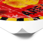 Area51 Retro-teken Poster (Hoek)