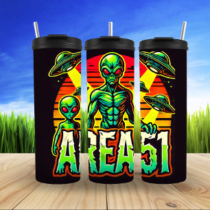Area 51: Alien Arrival Graphic Thermosbeker