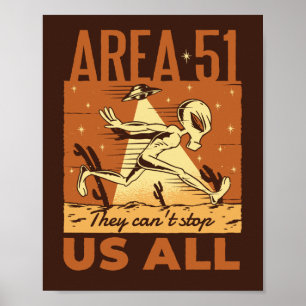 Area 51 Alien: ze kunnen ons niet allemaal stoppen Poster