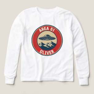 Area 51 Geheim Retro UFO Alien Badge