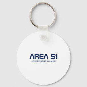 Area 51 reverse-engineering buitenaards UFO parano Sleutelhanger