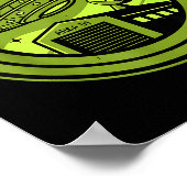 Area 51 They're Watching Alien Believer Batch Ufo  Poster (Hoek)