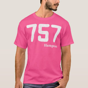 Area Code 757 Hampton Virginia T-shirt