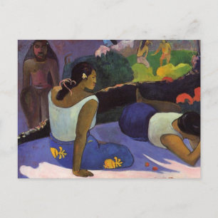 "Arearea no Varua Ino" - Paul Gauguin Briefkaart