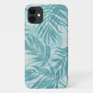 Areca Palms Hawaiian Tropische Vintage Aqua iPhone 11 Hoesje