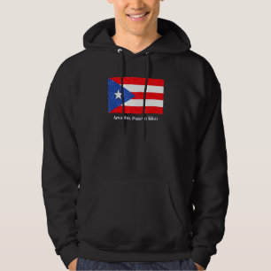 Arecibo Puerto Rico of Puerto Ricaanse vlag Amapol Hoodie