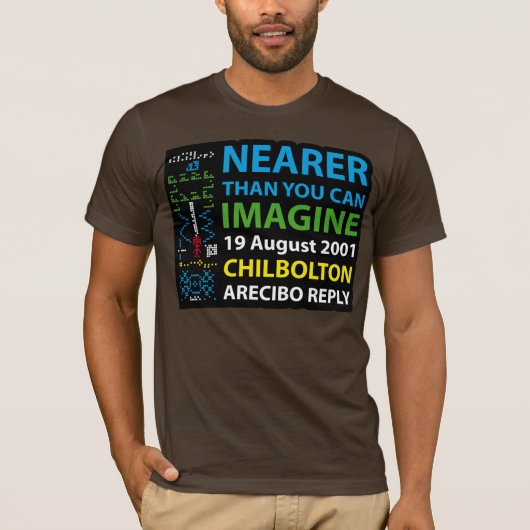 ARECIBO REPLY T-SHIRT (Voorkant)