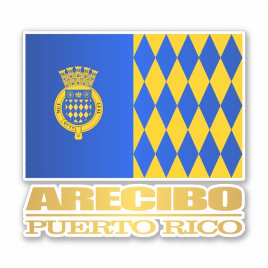 Arecibo Sticker (Voorkant)