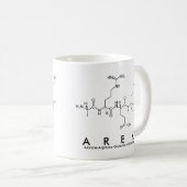 Arék peptide nom mug (Devant droit)