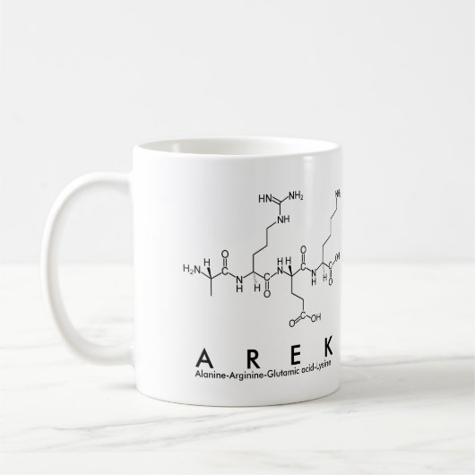 Arék peptide nom mug (Gauche)