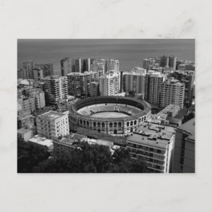 Arena in Malaga, Spanje Briefkaart