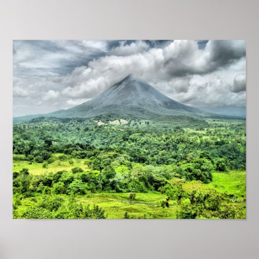 Arenal Volcano - Costa Rica Poster (Voorkant)