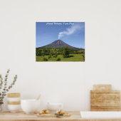 Arenal Volcano Costa Rica Poster (Keuken)