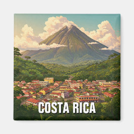 Arenal Volcano La Fortuna Costa Rica Reizen Magneet