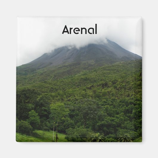 Arenal Volcano Magneet (Voorkant)
