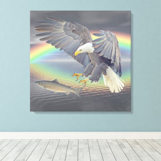 Arend Canvas Afdruk (Insitu (Houten vloer))