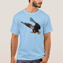 Arend swooping naar beneden t-shirt
