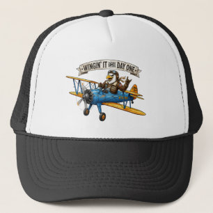Arend Winging It Hoed Trucker Pet