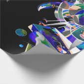 arendspatverf cadeaupapier (Hoek)