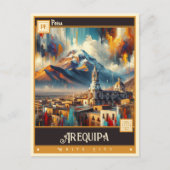 Arequipa, Peru |  schilderij Briefkaart (Voorkant)