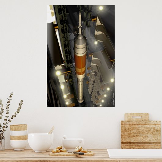 Ares 1 Rocket Poster (Keuken)