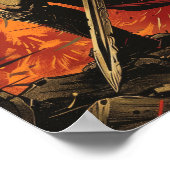 Ares, affiche de Dieu de la Guerre (Coin)