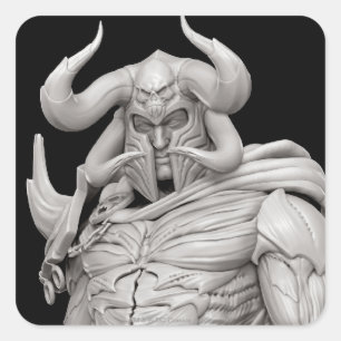 Ares Alternate Vierkante Sticker