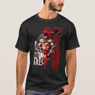 Ares Ancient Greece Wolf War God Greek Mythology T-shirt